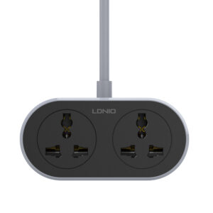 Ldnio 2 AC Outlet Universal Extension Power Socket SC2018