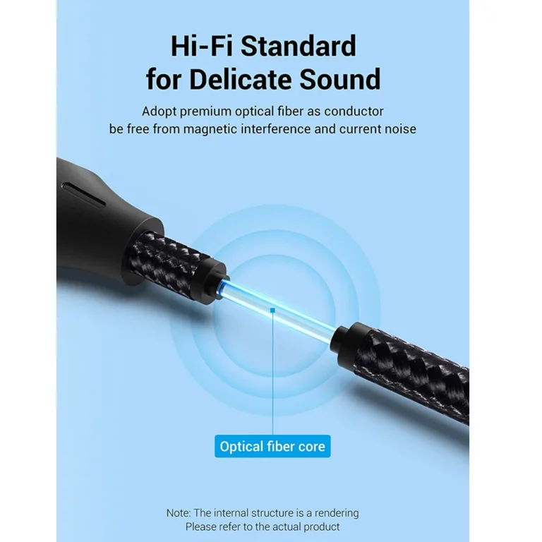 Vention BAV Digital Optical Fiber Audio Cable (Toslink / S/PDIF) - 3m - Image 3