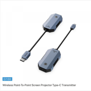 JASOZ G166 USB-C To HDMI Wireless Extender 4K Point-To-Point Screen Projector – 50m