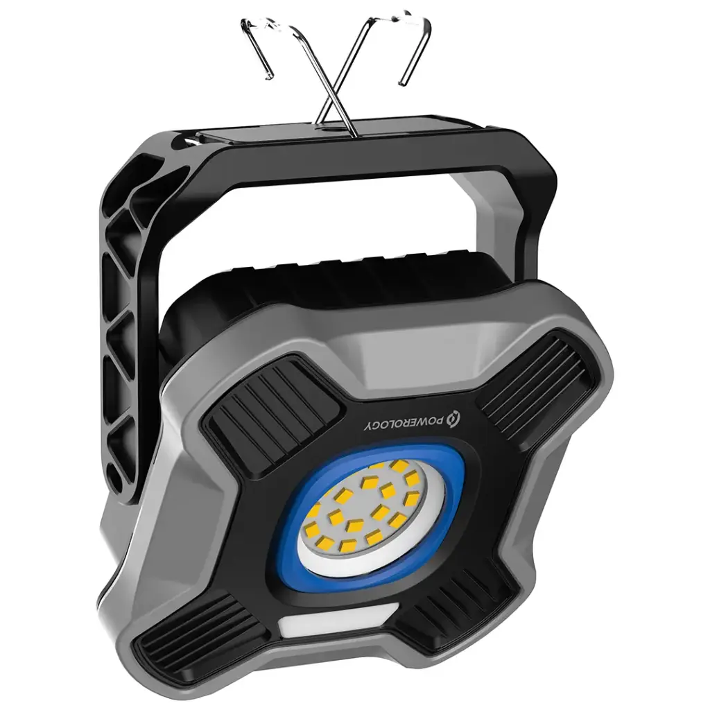 Powerology Brillite 3600mAh Work Light - Black - Image 4