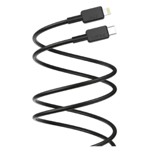 Pawa El-Claro Series Premium Braided Cable USB-C to LIGHTNING 27W - Black