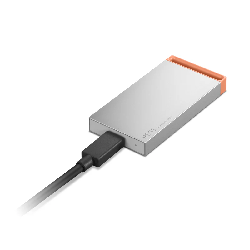Lenovo PS6S Portable SSD - 1TB / up to 550 MB/S / USB-C - Cool Grey - Image 2