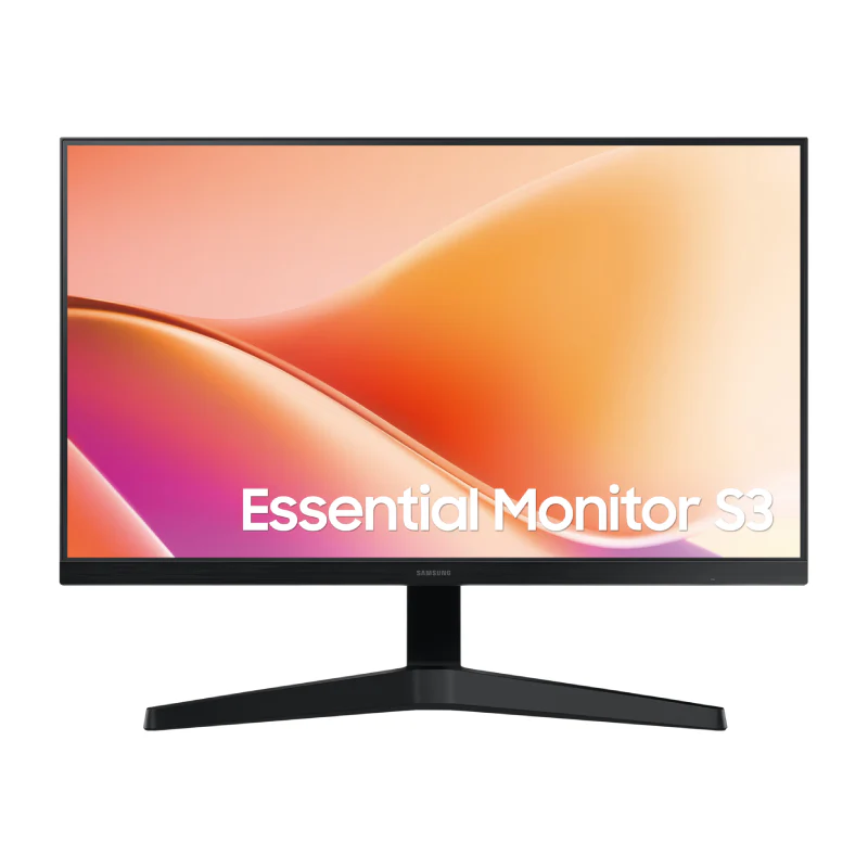 Samsung 24-Inch Essential Monitor S3 S33GF - 24" FHD / 5ms / 100Hz / HDMI 1.4/VGA - Monitor