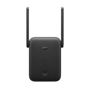 Welcome to the world of seamless, uninterrupted internet connectivity with the Mi WiFi Range Extender AC1200. With its powerful Ethernet port, external antennas, and dual-band speed capabilities, this device is designed to amplify and extend your existing WiFi network to every corner of your home or office. Say goodbye to dead spots and weak signals with the Mi WiFi Range Extender. The external antennas ensure that every nook and cranny of your space is covered, while the dual-band speed of 867 Mbps on 5GHz and 300 Mbps on 2.4GHz provides lightning-fast internet for all your browsing, streaming, and gaming needs. But what sets the Mi WiFi Range Extender apart is its advanced SmartLink technology. This innovative feature automatically connects your devices to the strongest and fastest available network, ensuring that you always get the best possible speed and performance. Not only that, but the Mi WiFi Range Extender also offers the flexibility of AP mode, allowing you to create a new WiFi hotspot or connect to an existing Ethernet network. This comes in handy when you have guests over or need to extend your WiFi network to a separate area of your home or office. But all these impressive features don't come at the cost of complexity. The Mi WiFi Range Extender's sleek design and user-friendly interface make it incredibly easy to set up and use. You don't have to be a tech genius to get the most out of this device – simply plug it in, connect to the network, and enjoy enhanced WiFi coverage in minutes. Make buffering, lagging, and weak signals a thing of the past with the Mi WiFi Range Extender AC1200. Upgrade your internet experience and stay connected with this powerful, compact, and incredibly versatile device. Order now and take the first step towards a stronger, faster, and more reliable internet connection. High-Speed WiFi throughout your Home Enhance your home WiFi with Mi WiFi Range Extender! Boost your signal with dual bands for speeds up to 1200 Mbps, eliminating dead zones for good. Create your own Hotspot Turn your wired internet connection into a personal WiFi hotspot with ease! Connect the extender to your router in Access Point mode to create your own network instantly.