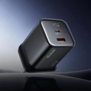 MCDODO CH-858 GaN 65W Super Fast Charger / PD 65W + QC 20W Super Fast Quick Charging / Digital Display